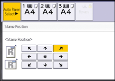 Operation panel screen illustration