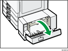 Large capacity tray (LCT) illustration