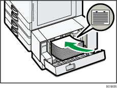 Large capacity tray (LCT) illustration
