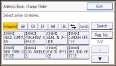 operation panel screen illustration