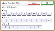operation panel screen illustration
