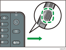 Media slot illustration