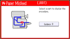 Operation panel screen illustration