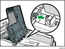 Auto document feeder illustration