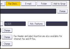 Operation panel screen illustration