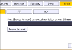 Operation panel screen illustration