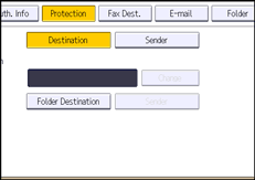 Operation panel screen illustration