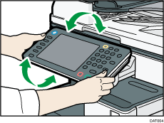 Control panel illustration