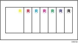 Illustration of stamping on copies