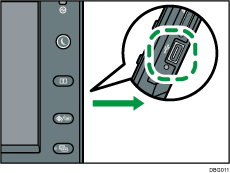 Media slot illustration