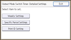 Operation panel screen illustration