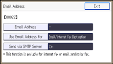 Operation panel screen illustration