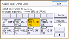 operation panel screen illustration