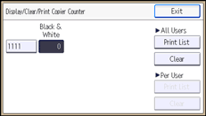 Operation panel screen illustration