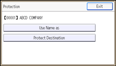 Operation panel screen illustration