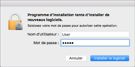 Illustration de l'écran Pilote