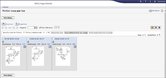 Illustration de la page du navigateur Web