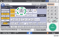 Illustration de l'écran OS