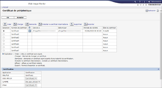 Illustration de la page du navigateur Web