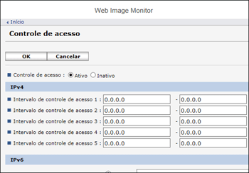 Ilustração da tela do navegador
