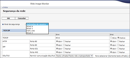 Ilustração da tela do navegador