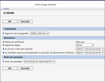 Ilustração da tela do navegador
