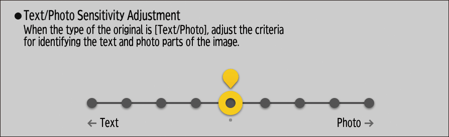 Operation panel screen illustration