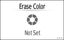 Operation panel screen illustration