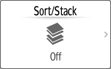 Operation panel screen illustration