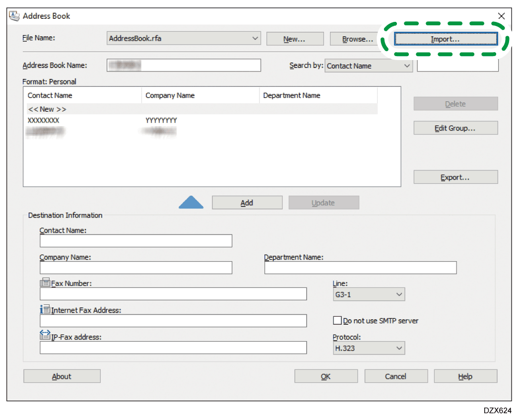 Driver screen illustration