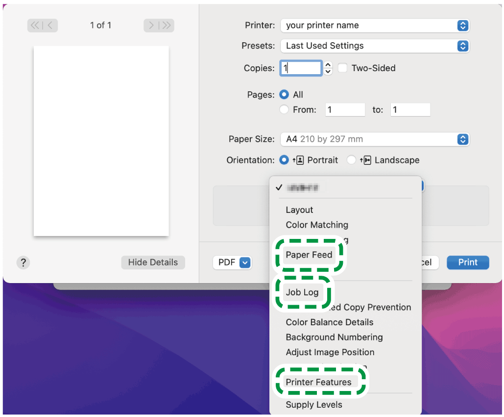 Driver screen illustration