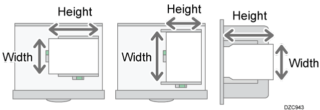 Loading paper image illustration