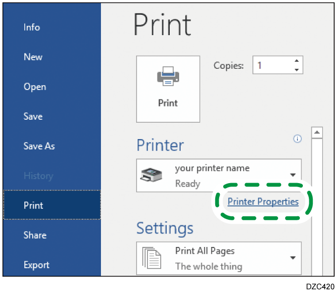 OS screen illustration