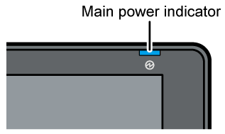 Operation panel screen illustration