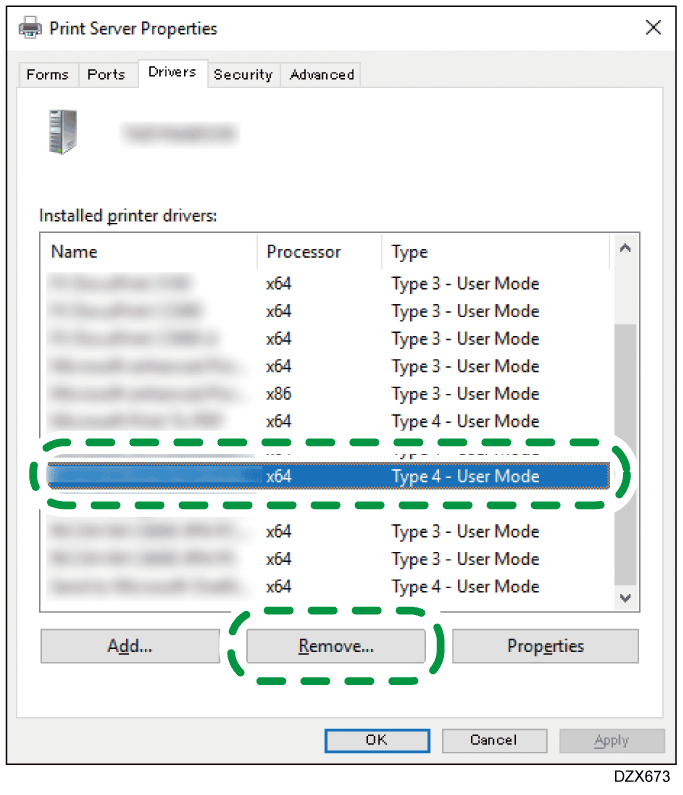 Driver screen illustration