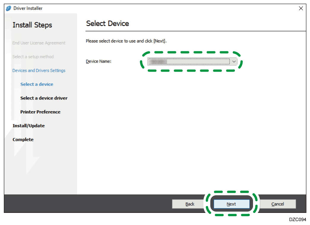 Driver installer illustration