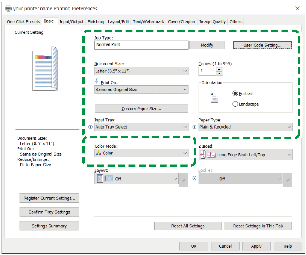Driver screen illustration