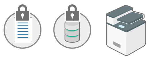 Illustration of taking measures to prevent security threats