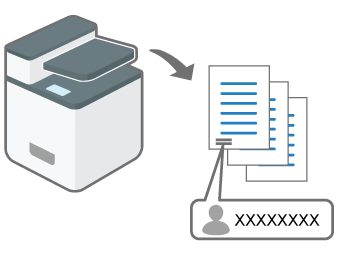 Illustration of preventing data leaks from printed sheets
