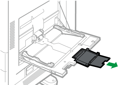 external bypass tray illustration