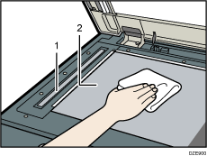 Exposure glass illustration numbered callout illustration