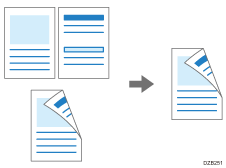 Illustration of duplex copying