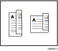 Illustration of original and copy orientation