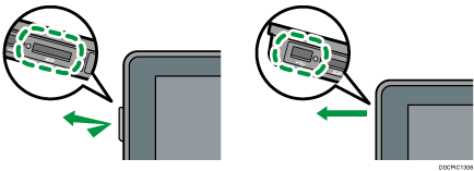 Control panel illustration numbered callout illustration