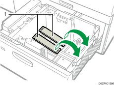 Two-tray Wide LCT illustration numbered callout illustration