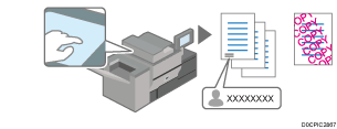 Illustration of taking measures to prevent information leaks