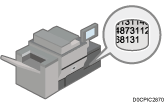 Illustration of encrypting data to prevent data leaks caused by a stolen or disposed machine