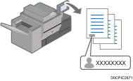 Illustration of preventing data leaks from printed sheets