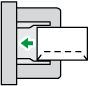 Illustration of envelope orientation