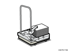 Stacker cart illustration